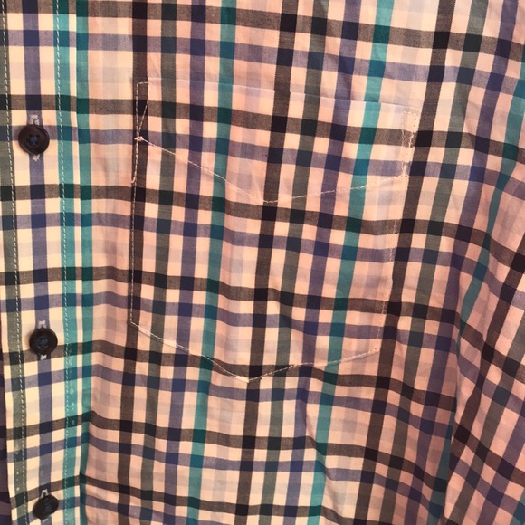 3/$20 🦋 Tasso Elba Button Down Dress Shirt EUC - Picture 4 of 7